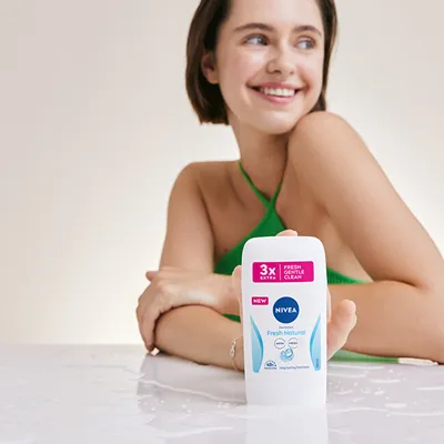 Deodorant i ngurtë Nivea Fresh Natural, 50 ml - 3