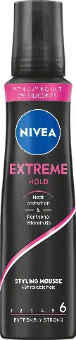 Shkumë për flokë Nivea Extreme Hold (Styling Mousse), 150 ml