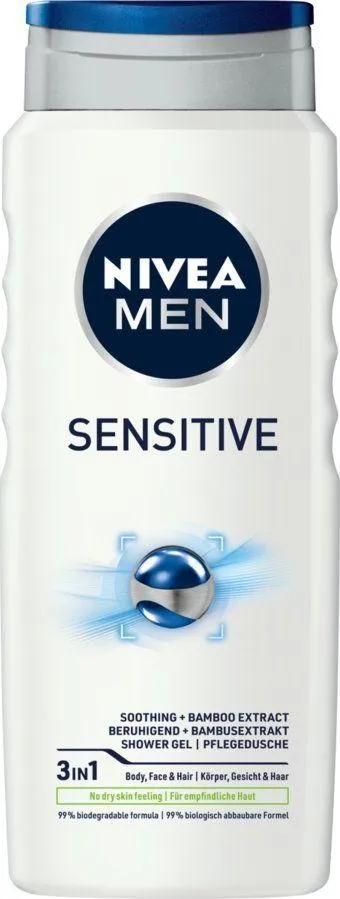Xhel dushi Nivea Sensitive, 500 ml - 1