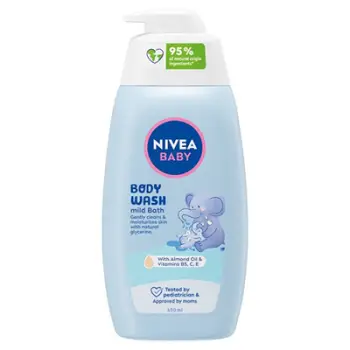 Xhel dushi për bebe Nivea Baby Gentle Bath Shower Gel, 450 ml