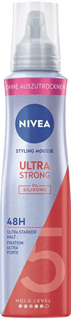 Shkumë për flokë Nivea Ultra Strong Styling Mousse, 150 ml - 1