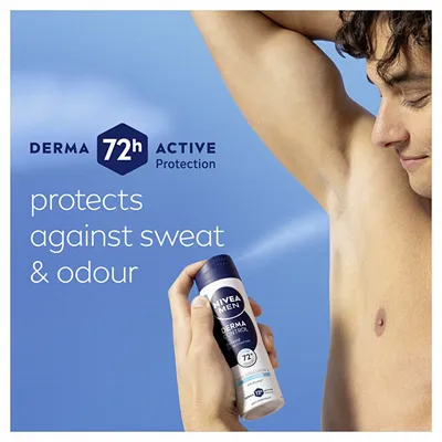 Antiperspirant sprej për meshkuj Nivea Derma Control Defend, 150 ml - 4
