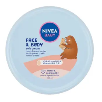 Krem për fëmijë Nivea Baby Face & Body Soft Cream, 200 ml