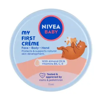 Krem për fëmijë Nivea Baby Face, Body and Hand Cream, 75 ml