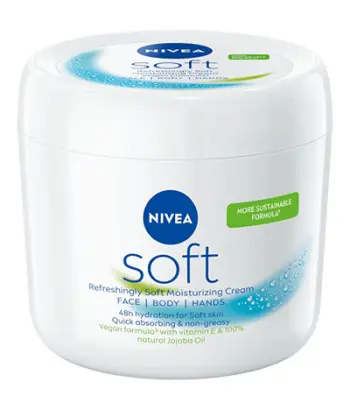 Krem hidratues për lëkurë Nivea Refreshingly Soft Moisturizing Cream, 500 ml