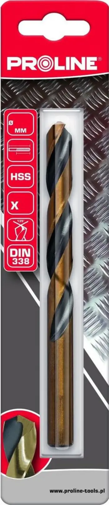 Turielë Proline BIT FOR MET HSS DIN338 SZLF.KR.12.5MM PCS. 1 BLIST PROLINE