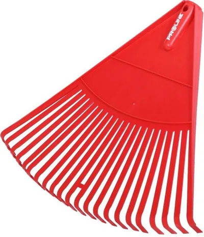 Grabujë plastike Proline "Click" për gjethe, 49cm, 22 dhëmbë (14313) - 1
