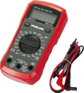 Multimetër Pro-Line, 600 V, CE