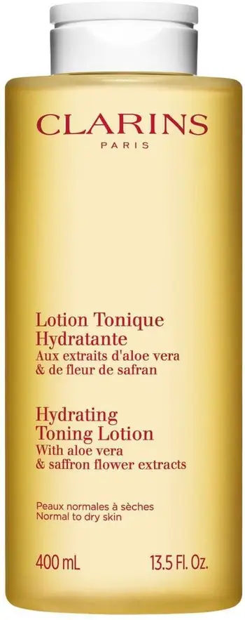 Tonik fytyre Clarins Hydrating Toning Lotion, për lëkurë normale në të thatë, hidratues