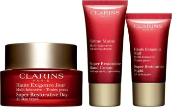 Set për lëkurë Clarins Super Restorative Day & Night, krem dite për lëkurë SPF15 50 ml + krem nate për lëkurë 50 ml