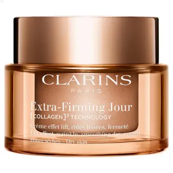 Krem ditor forcues për lëkurë të thatë Extra-Firming Jour Collagen Technology Clarins, 50 ml