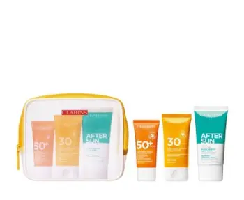 Set dhuratë për kujdesin ndaj diellit Clarins