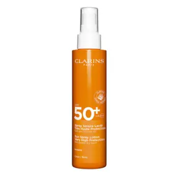 Sprej për mbrojtjen ndaj diellit Clarins Sun Spray Lotion SPF 50, 150 ml