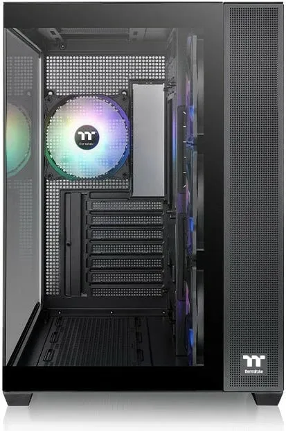 Kasë Thermaltake View 380 TG, e zezë, Midi Tower - 3