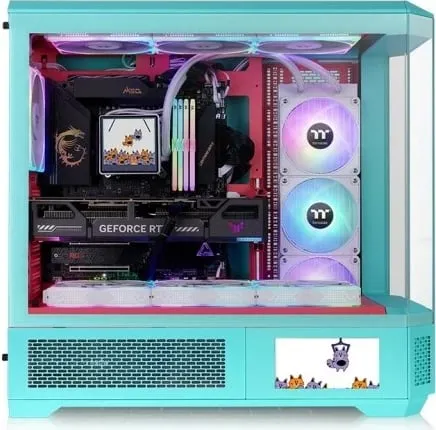 Kasë Thermaltake View 600 TG, Full Tower, mint - 2