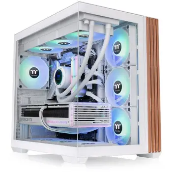 Kuti kompjuteri Thermaltake View 380 XL WS ARGB, mid tower, xham i temperuar, e zezë
