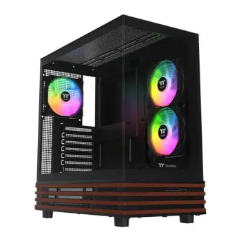 Kasë Thermaltake View 270 Plus WS ARGB midi tower e zezë