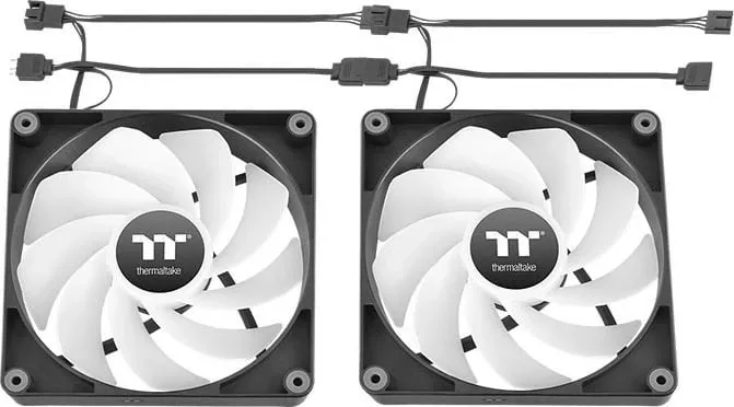 Ventilator kasë Thermaltake CT120 Reverse ARGB 12cm, 2000 RPM, i zi - 3