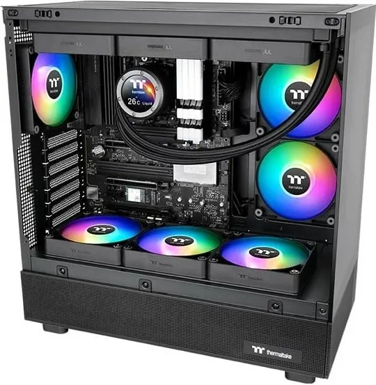 Ventilator kasë Thermaltake CT120 Reverse ARGB 12cm, 2000 RPM, i zi - 5
