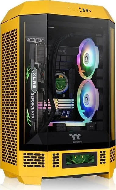 Kasë Thermaltake The Tower 300 zólta, Micro Tower - 2