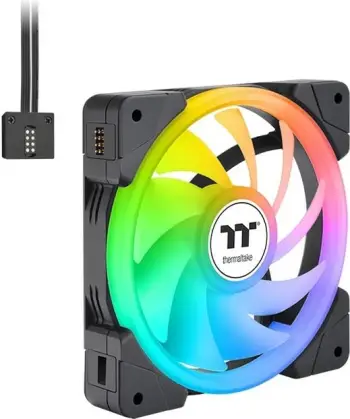 Ftohës ajri Thermaltake SWAFAN EX12 ARGB, 12 cm, 500 RPM, 2000 RPM, 57.11 cfm, Bardhë