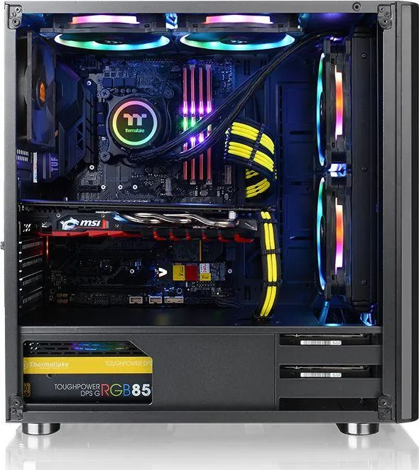 Kasë Thermaltake V200 TG RGB Edition, Midi Tower - 12