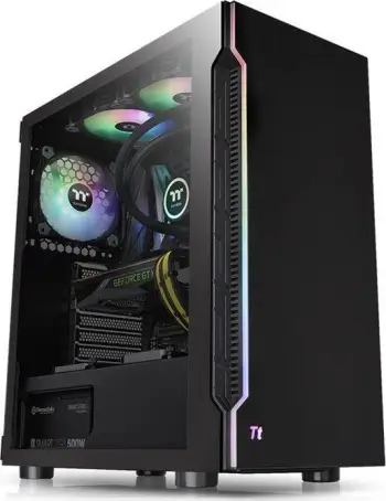 Kasë Thermaltake H200 TG RGB, Midi Tower