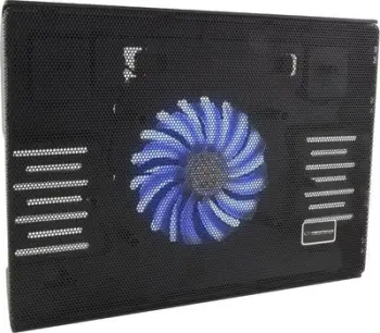 Mbështetëse ftohëse për laptop Esperanza EA142, deri 15.6 inç, me USB, e zezë