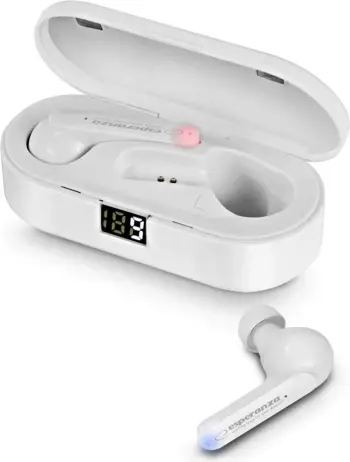 Kufje Esperanza EH230W Bluetooth In-Ear TWS, Bardhë