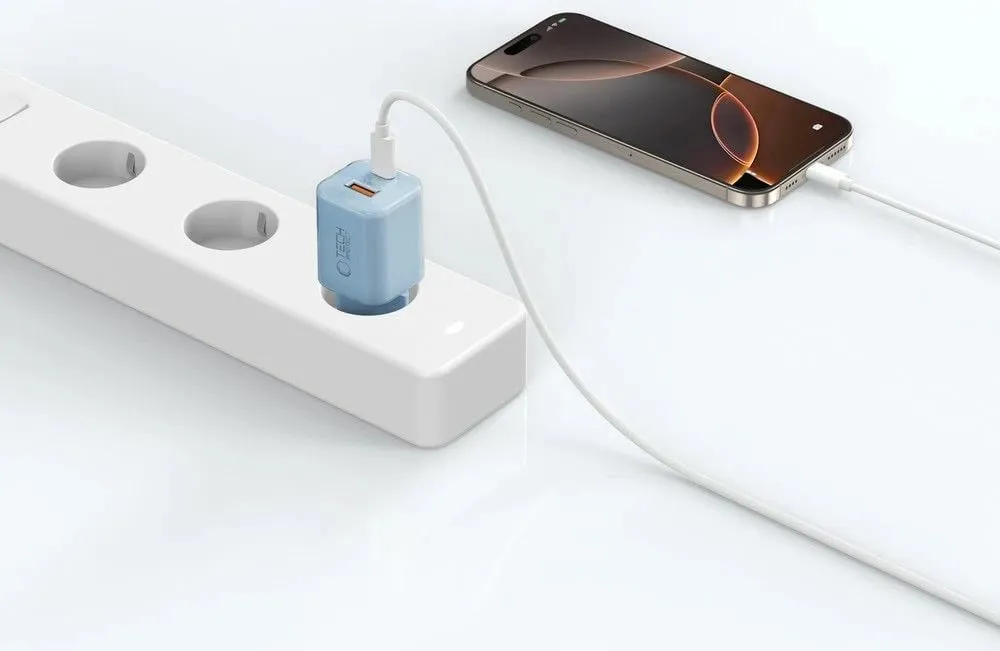 Karikues muri Tech-Protect NCM33W, 2 porta, 33W, Blu - 6