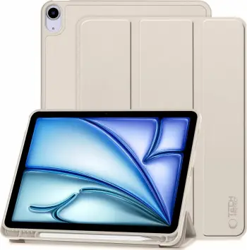 Mbulesë tablet Tech-Protect SC Pen Case për iPad 10.9" 2022, silikoni, me mbajtëse për stilolaps, gri