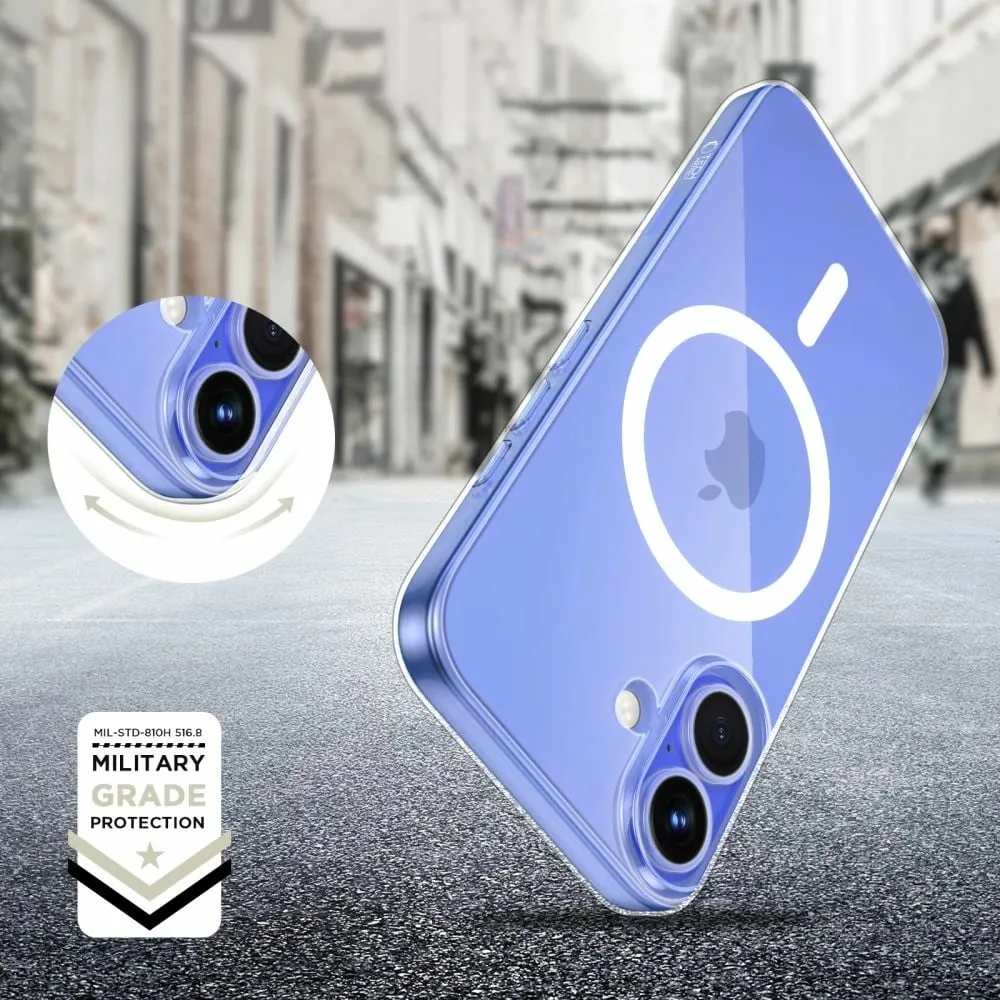 Mbështjellës Tech-Protect FlexAir MagSafe për iPhone 16, Transparent - 2