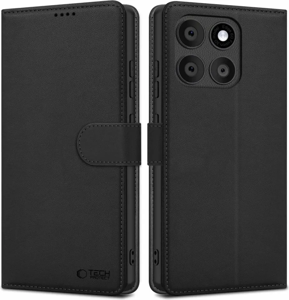 Mbështjellës Tech-Protect Wallet për Motorola Edge 60 Fusion, i zi - 1