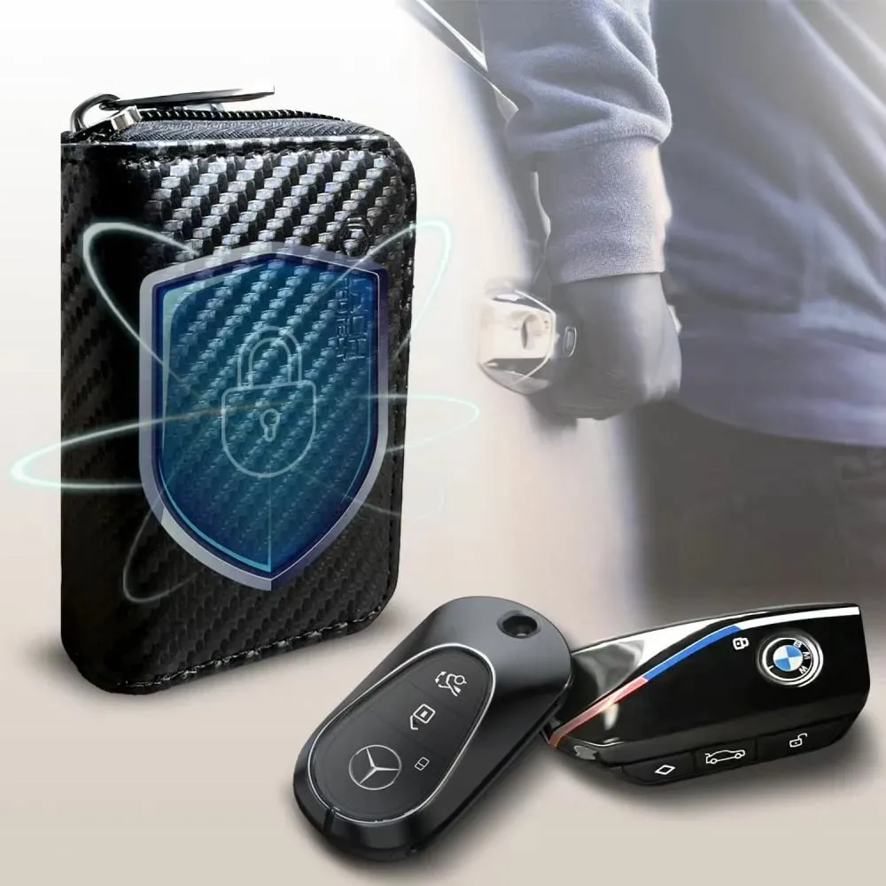 Mbështjellës Tech-Protect KLR300 RFID për çelësa veture, i zi - 2