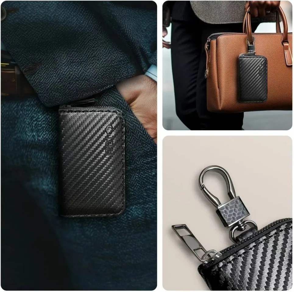 Mbështjellës Tech-Protect KLR300 RFID për çelësa veture, i zi - 6