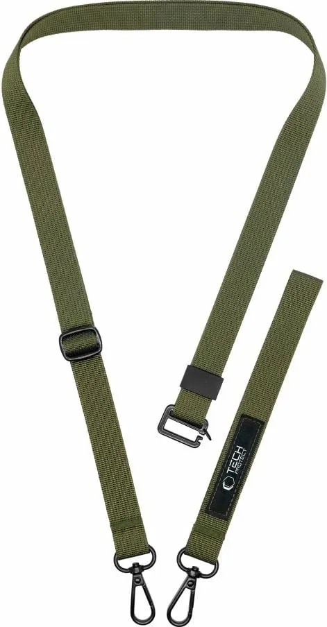 Litar për qafë dhe dorë për celular Tech-Protect C6S, me adapter, Olive set - 3