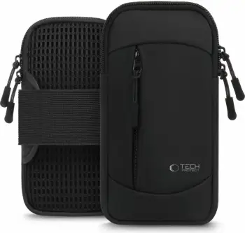 Mbështjellës krahu Tech-Protect M6 universal për celular, i zi