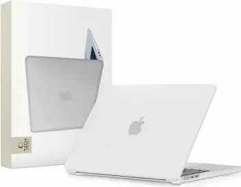 Mbështjellës Tech-Protect SmartShell për MacBook Air 13" M2/M3 2022-2024, gjysmë-transparent