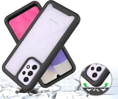 Mbështjellëse Tech - Protect DEFENSE360 për Galaxy A33 5G, e zezë - 5