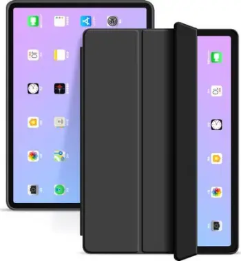 Mbështjellës Tech-Protect SmartCase për iPad Air 10.9"/11", e zezë