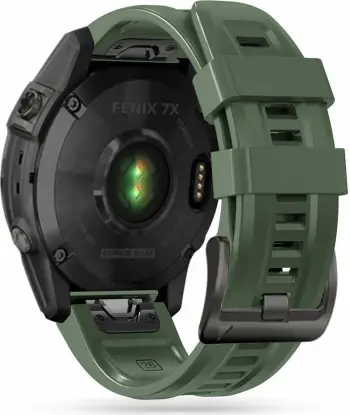 Rrip ore Tech-Protect Iconband për Garmin Fenix 3 3 HR 5X 5X Plus 6X 6X Pro 7X, TPU, Army Green