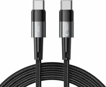 Kabllo USB-C në USB-C Tech-Protect UltraBoost 2m, 60W, Gri