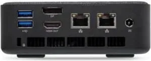 Kompjuter Acer Revo RB102, Core i3, 8GB RAM, 256GB SSD, Windows 11 Pro, zi - 3