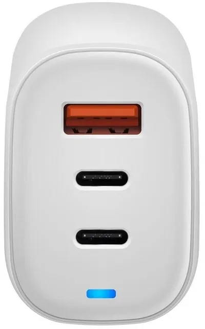 Karikues Acer GaN 65W, 3 porta (2x Type-C, 1x Type-A), i bardhë - 2