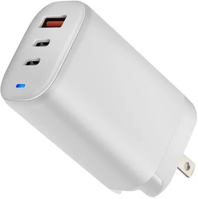 Karikues Acer GaN 65W, 3 porta (2x Type-C, 1x Type-A), i bardhë - 3