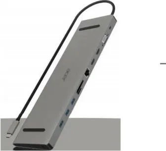 Docking station Acer ACG-DCK-C-1, USB Type-C, 100W, gri - 1