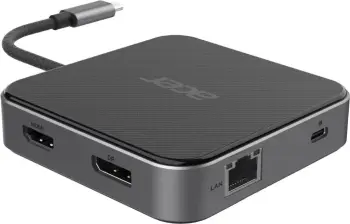 Hub Acer Multi Display, 8K Ultra HD, USB Type-C, i zi