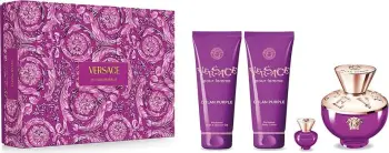Set Versace Pour Femme Dylan, EDP 100ml + 5ml + Xhel Dushi 100ml + Locion Trupi