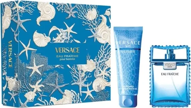Set Eau de Toilette për meshkuj Versace Eau Fraiche, 100ml + 150ml - 1