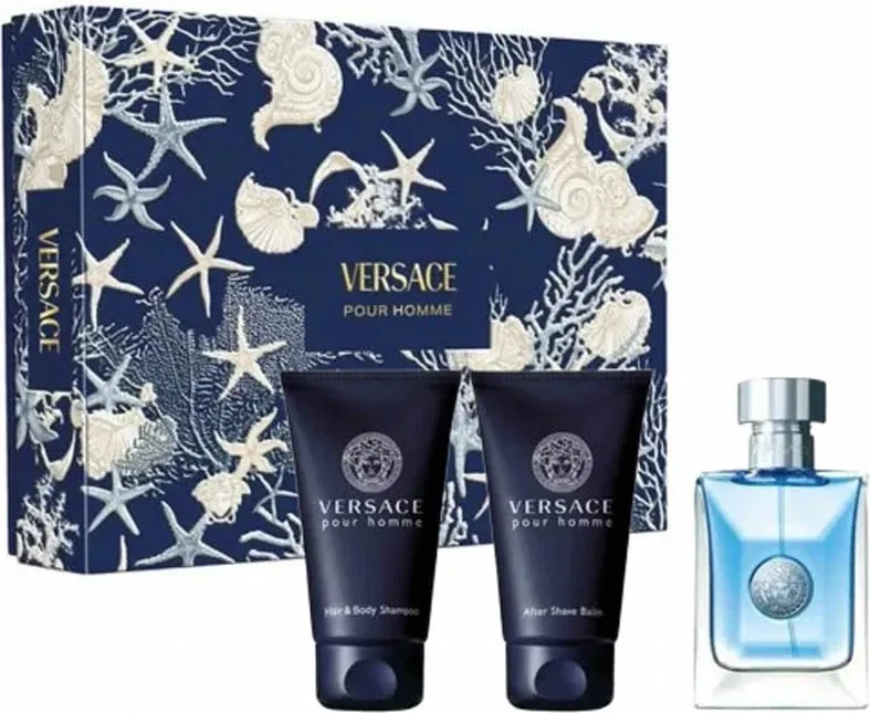 Set Eau de Toilette për meshkuj Versace Pour Homme, 3x50ml - 1